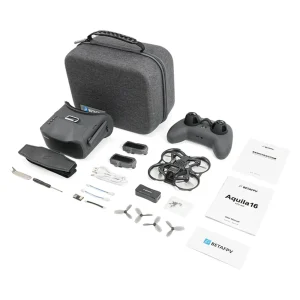 [EU / US Direct] Betafpv Aquila16 RTF 86mm 1S Whoop FPV Racing Drone ELRS 2.4G with FPV Goggles Radio Controller for Beginner